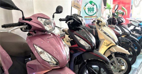 Thị trường xe máy sau Tết: Giá xe ga Honda vẫn ngất ngưởng