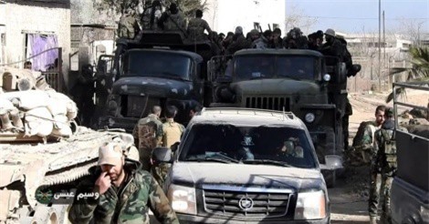 Clip: Quân đội Syria chiếm giữ thung lũng Ayn Tarma ở Đông Ghouta