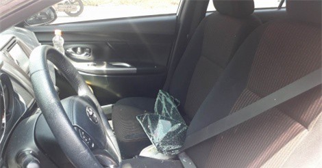 Công an vào cuộc điều tra vụ đập kính ôtô ở siêu thị Co.op Mart