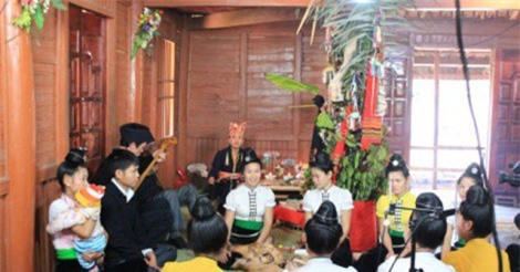 Độc đáo lễ Then xò lụ của người Thái ở Điện Biên