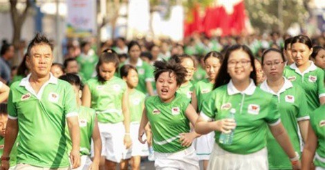 5.000 người tham gia ngày chạy Olympic