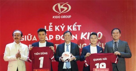 Hai tuyển thủ U23 trở thành Đại sứ Thương hiệu của Kido