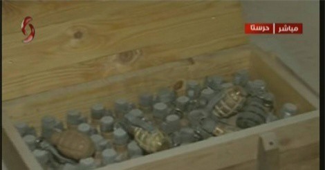 Chùm ảnh: Quân đội Syria phát hiện kho dự trữ vũ khí lớn ở Đông Ghouta