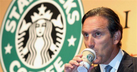 Nỗ lực vượt khó của ông chủ Starbucks
