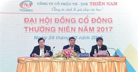 CTCP Thương mại Xuất nhập khẩu Thiên Nam có kế hoạch tăng vốn "khủng" trong năm 2018