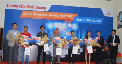 Honda ô tô Bình Dương đặt mục tiêu bán 1.200 xe năm 2018