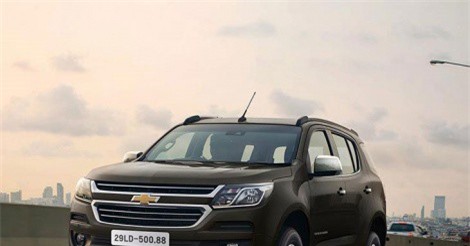 Chevrolet Trailblazer 2018 sắp được bán tại Việt Nam