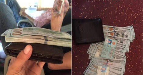 Nghệ An: Tài xế xe khách trả lại 8.300 USD nhặt được trên xe