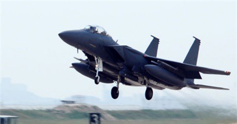 Hàn Quốc: Chiến cơ F-15K rơi khi trở về từ căn cứ không quân