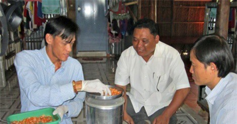 Mới lạ sản phẩm tôm chà bông 