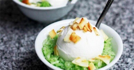 Tự làm kem xôi thơm ngon như ngoài tiệm