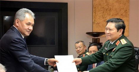 Việt - Nga ký Kế hoạch hợp tác quốc phòng