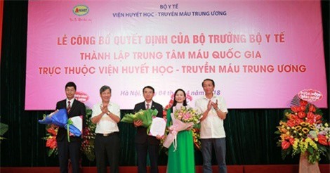 Việt Nam chính thức có Trung tâm Máu quốc gia