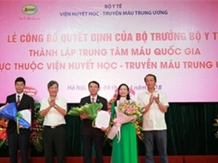 Việt Nam chính thức có Trung tâm Máu quốc gia