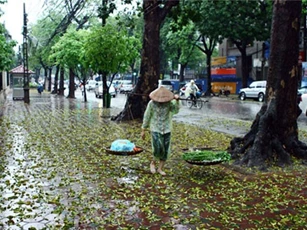 DỰ BÁO THỜI TIẾT (6/4): Không khí lạnh tiến sát biên giới, Hà Nội giảm nhiệt cực mạnh