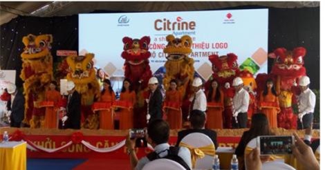 Khởi công dự án căn hộ Citrine Apartment tại quận 9, TP Hồ Chí Minh