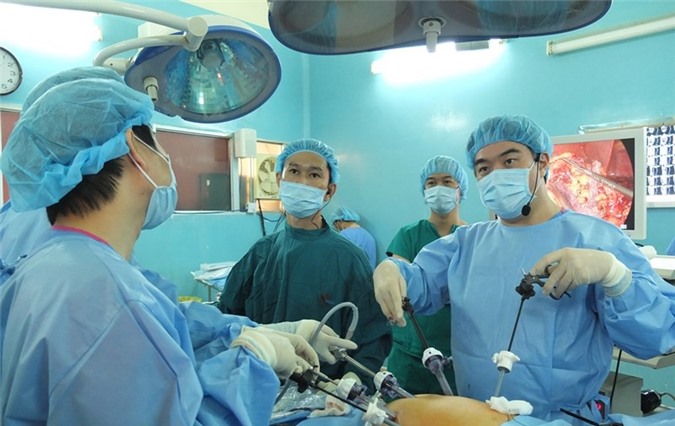 Định vị khối u ung thu bằng chất nhuộm màu ICG 