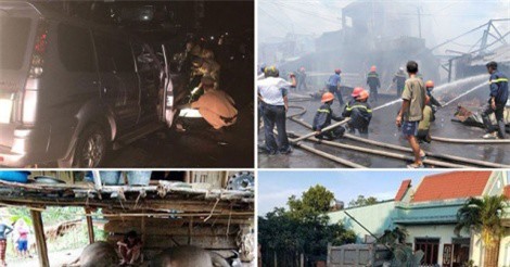 TIN HOT NGÀY 7/4: Xe ben đâm sập 3 nhà dân vì tài xế buồn ngủ, Tiền Giang xảy ra cháy lớn