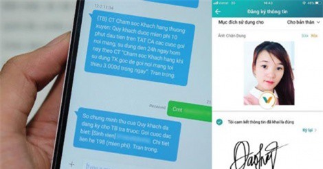 Vì sao các nhà mạng yêu cầu nộp ảnh chân dung?