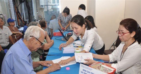 Đề xuất tăng lương hưu, trợ cấp BHXH với 8 nhóm đối tượng từ 1/7/2018