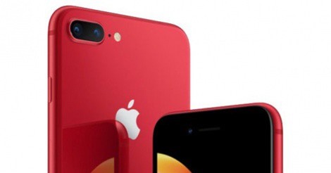 Apple ra mắt iPhone 8 và 8 Plus màu đỏ