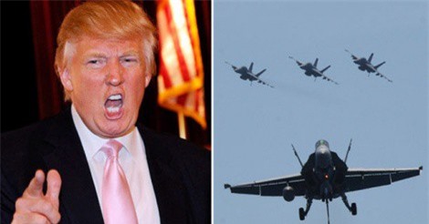 Dấu hiệu Trump sắp lệnh tấn công: Chiến cơ Mỹ bay rợp trời Syria