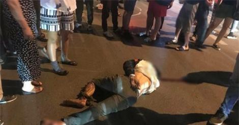 Nhẫn tâm kéo lê nạn nhân hàng trăm mét trên đường sau va chạm, tài xế xe bán tải bị người dân đuổi đánh