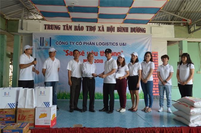 U&I Logistic thăm và “san sẻ yêu thương” tại Trung tâm Bảo trợ xã hội tỉnh Bình Dương