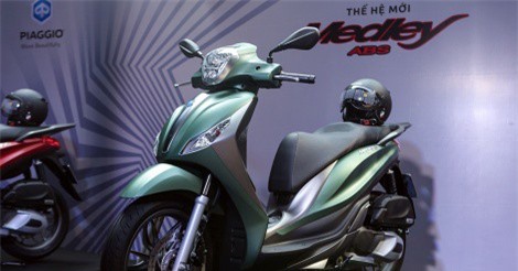 Cận cảnh Piaggio Medley ABS 2018 giá từ 72,5 triệu vừa ra mắt tại Việt Nam