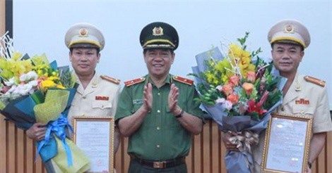 Hà Nội: Bổ nhiệm hai Phó giám đốc Công an Thành phố