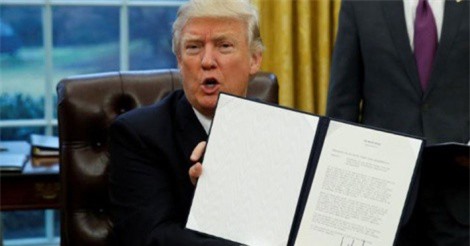 Ông Trump: “Chỉ quay lại TPP nếu có thỏa thuận tốt hơn cho Mỹ”