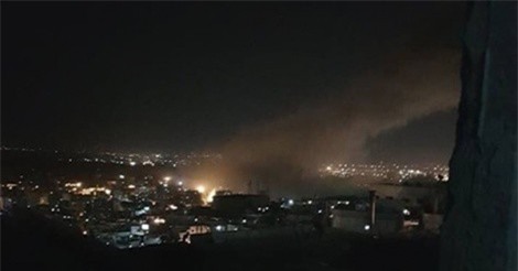 Clip: Mỹ, Anh, Pháp nã nhiều tên lửa hành trình vào Syria 