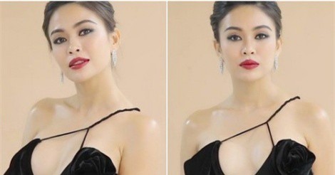 Mâu Thủy khoe vòng 1 nở nang sau nghi án "đại tu" vòng 1