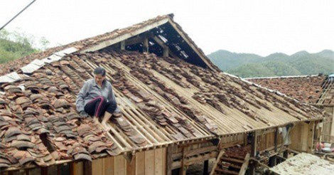 1.000 nhà dân ở Bắc Kạn hư hại do mưa đá