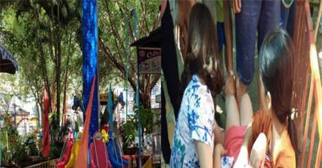 Đắk Lắk: Đứt cáp trò chơi cảm giác mạnh, hai cháu nhỏ rơi từ độ cao gần 5 mét