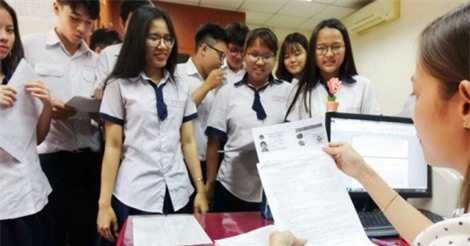 Thí sinh đăng ký 25 nguyện vọng xét tuyển