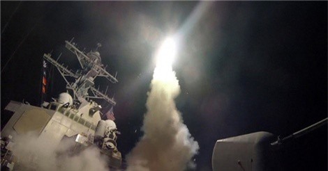 Mỹ nã tên lửa nhằm kiểm tra sức mạnh phòng không của Syria