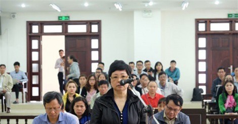 Cựu ĐBQH Châu Thị Thu Nga lãnh án tù chung thân