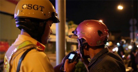 Mở 3 đợt cao điểm tuần tra, xử lý vi phạm nồng độ cồn