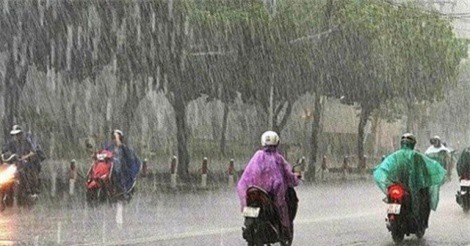 DỰ BÁO THỜI TIẾT (18/4): Nam Bộ mưa nhiều, Bắc Bộ tăng nhiệt nhanh