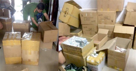 Khởi tố cặp vợ chồng tổ chức sản xuất "nâng đời" tân dược