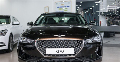 Cận cảnh Genesis G70 - đối thủ mới của Mercedes C-Class tại Việt Nam