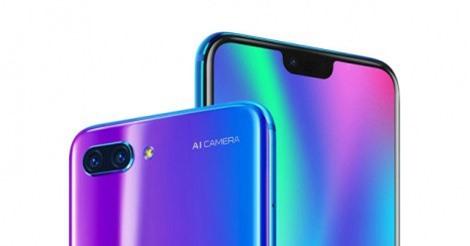 Honor 10 trình làng: Chip Kirin 970, RAM 6 GB, camera kép, giá hơn 9 triệu
