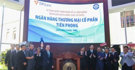 TPB chào sàn: Ngược dòng cổ phiếu ngân hàng