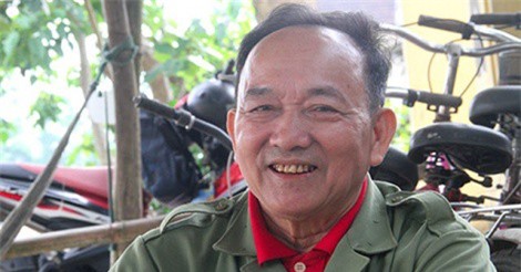 Cựu binh mua phế liệu làm xe đạp tặng học sinh nghèo