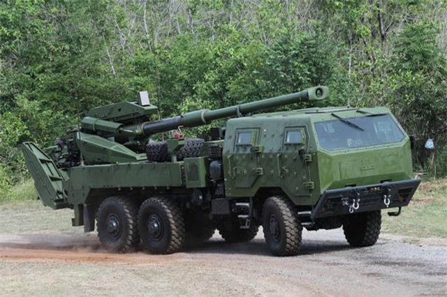 Cận cảnh hệ thống pháo tự hành hiện đại nhất Israel mà Quân đội Thái Lan vừa "tậu"