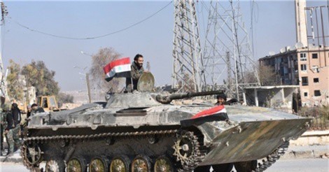 Khủng bố rút lui, quân đội Syria kiểm soát hoàn toàn Al-Dumayr