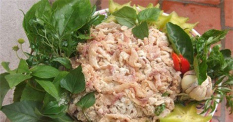 Gỏi cá nhệch - món ngon khó quên ở Thanh Hóa