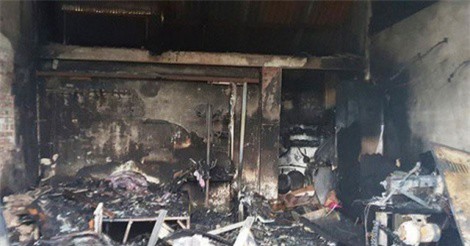 Nam Định: 3 mẹ con tử vong thương tâm do cháy cửa hàng điện lạnh