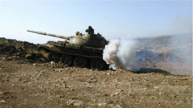 Quân đội Syria giáng đòn dữ dội vào thị trấn chiến lược Nam Damascus